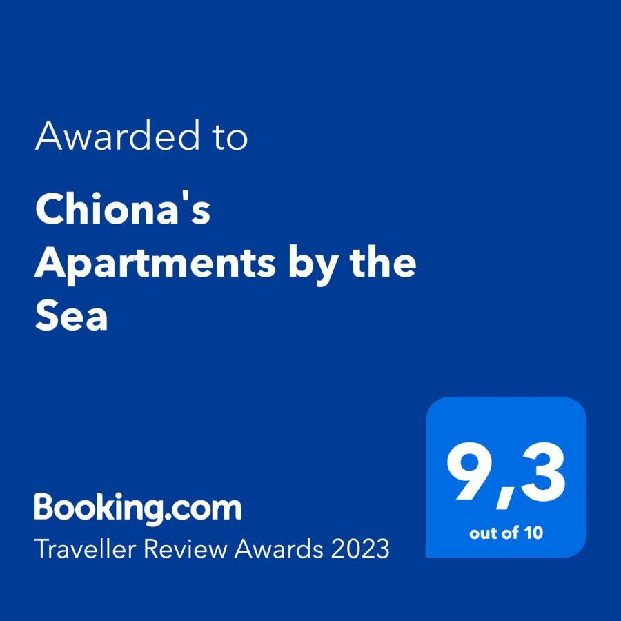 Chiona΄S Apartments By The Sea Paleo Trikeri Exterior photo